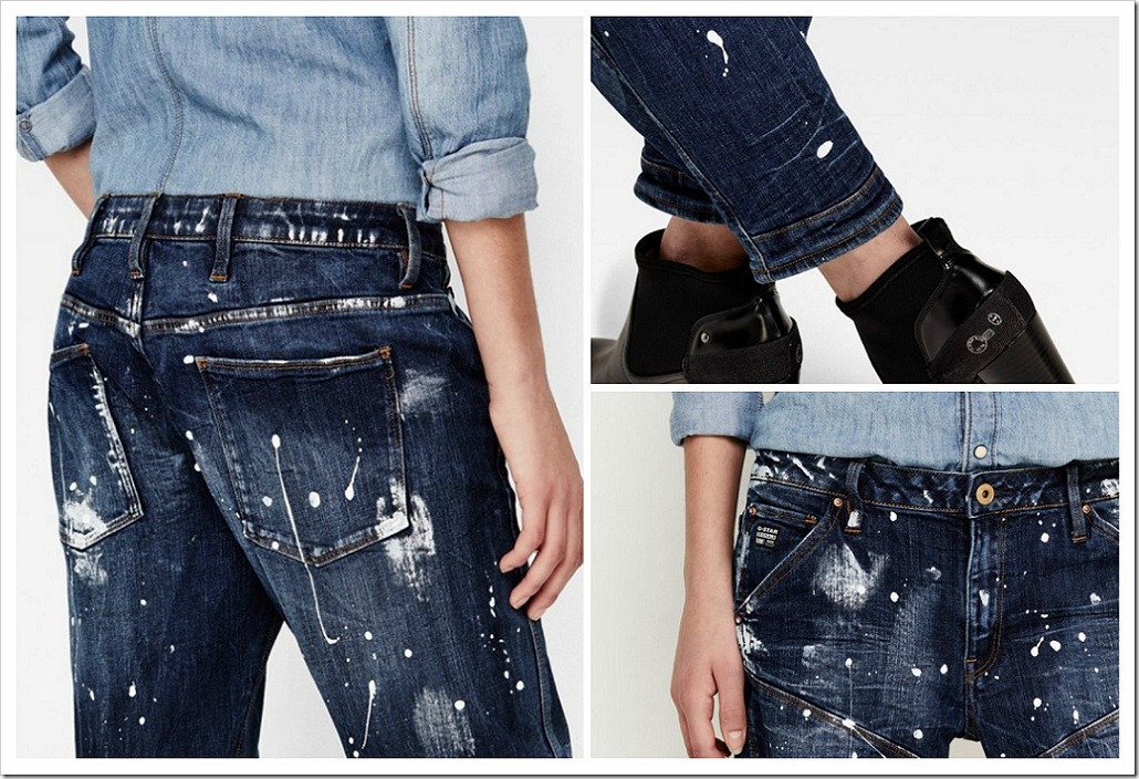 5620 G-Star Elwood 3D Low Waist Boyfriend Jeans