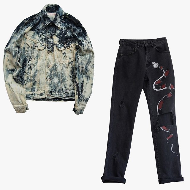 Gucci Brings Out Some Cool Acid Wash Denims ! - Denimandjeans | Global ...