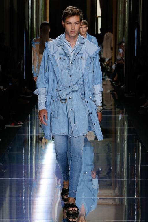 Balmain Spring 2017 Menswear Collection - Denimandjeans | Global Trends ...