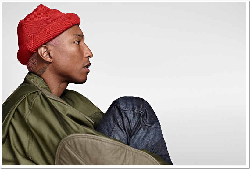 Pharrell Williams | G-Star Raw | Denimsandjeans