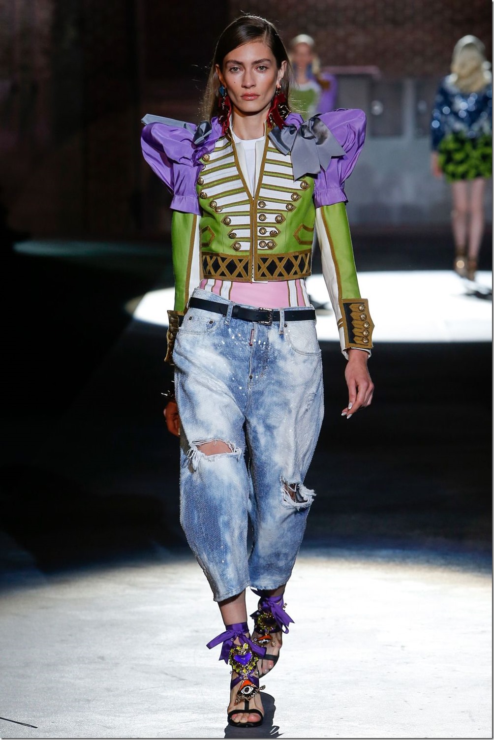 Dsquared2 S/S 2017  Milan Fashion Week denimsandjeans.com