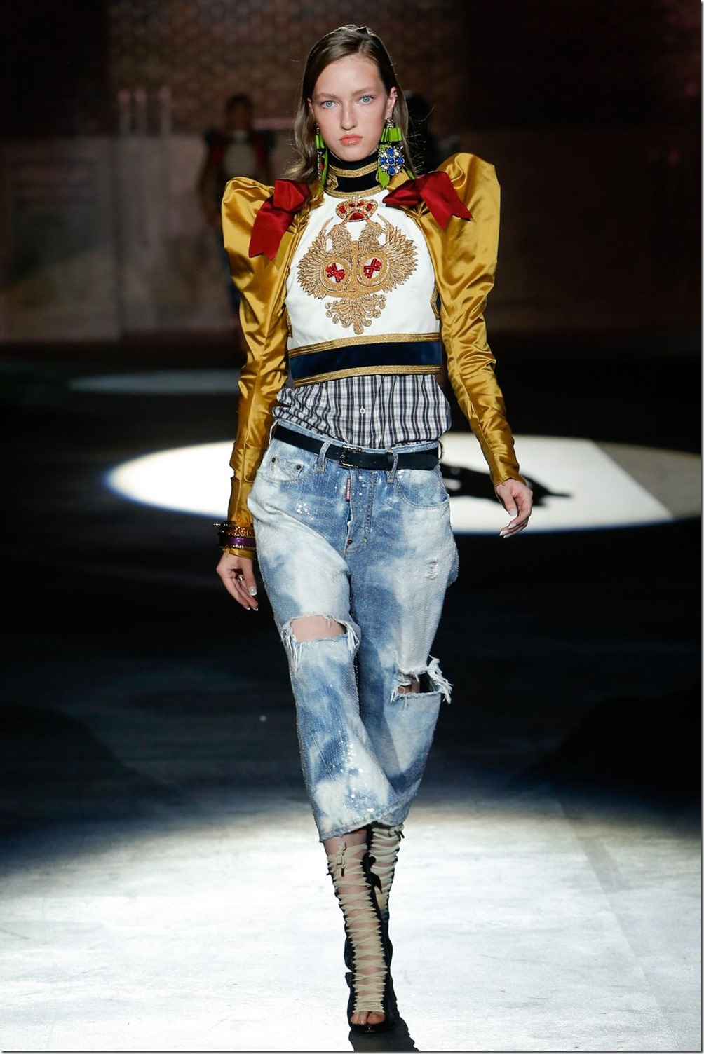 Dsquared2 S/S 2017  Milan Fashion Week denimsandjeans.com