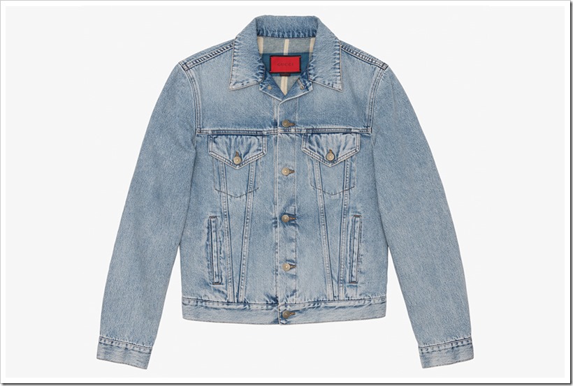 Exclusive Gucci Denim Jacket For Their SS17 Campaign – Denim Jeans ...
