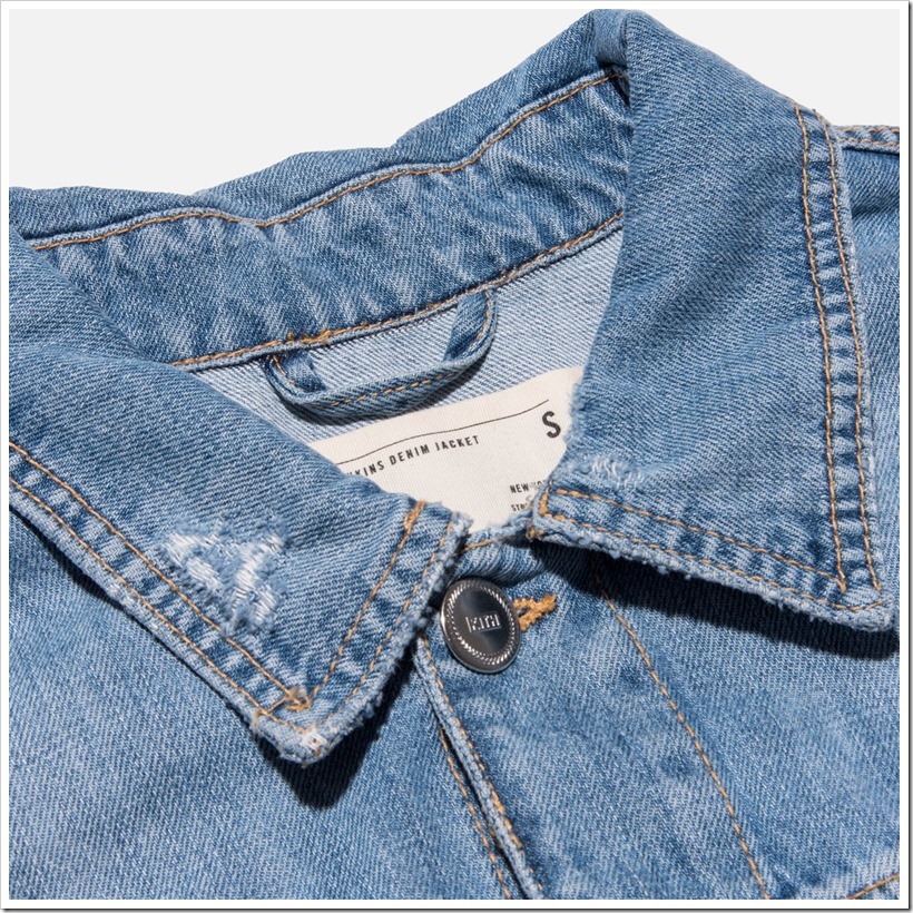 Hawkins Destroyed Denim Jacket | Denimsandjeans.com