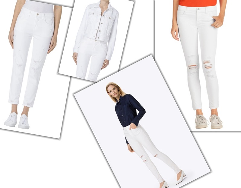 White Denim J Brand| Denimsandjeans