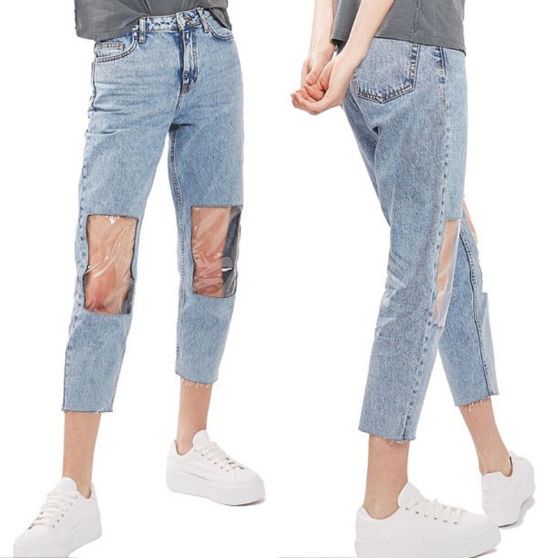 knee paneled jeans