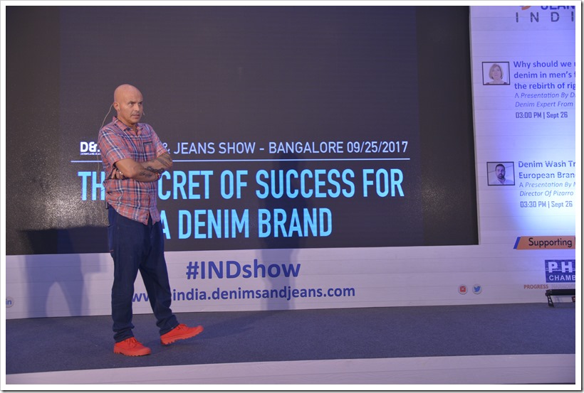 The Secret Of Success For A Denim Brand–A Presentation By Mr Stefano Aldighieri