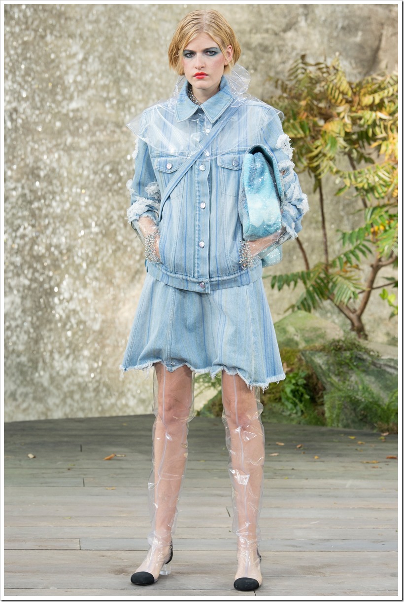 Chanel denim jacket 2018 sale