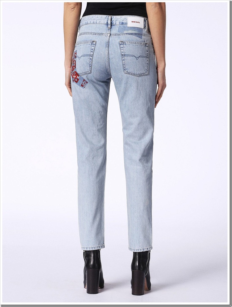 Pantalones square top