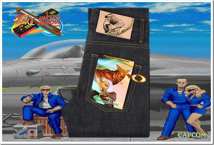 Naked & Famous Denim and Capcom Collaborate To Create A Capsule Collection Featuring The Arcade Classic Street Fighter 2 | Denimsandjeans
