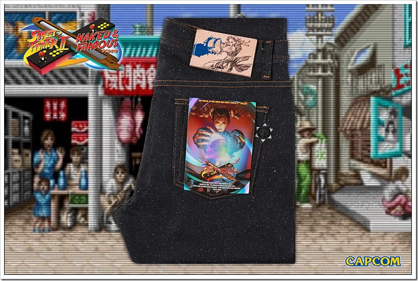 Naked & Famous Denim and Capcom Collaborate To Create A Capsule Collection Featuring The Arcade Classic Street Fighter 2 | Denimsandjeans