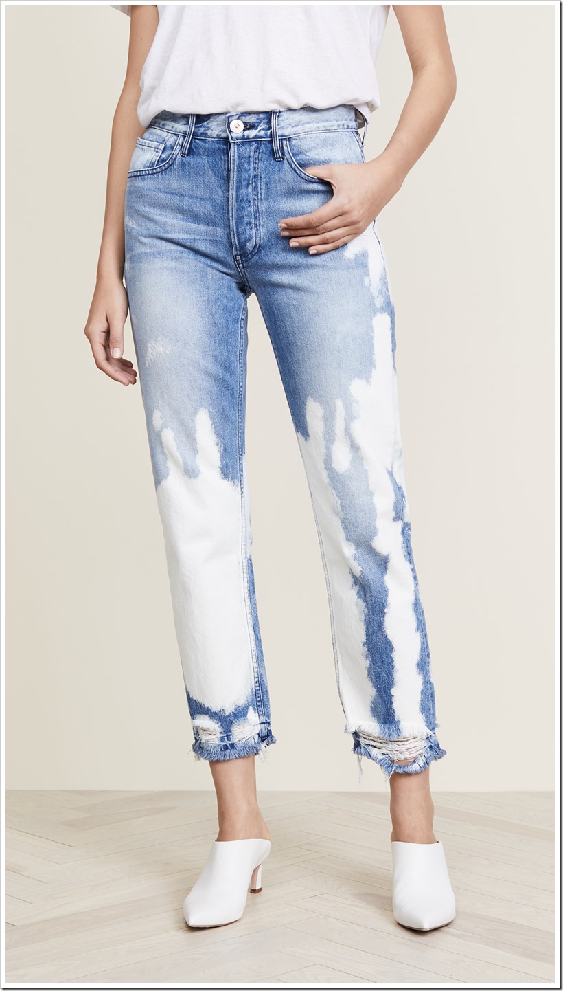 The Comeback Of Bleached Jean Trend | Denimsandjeans