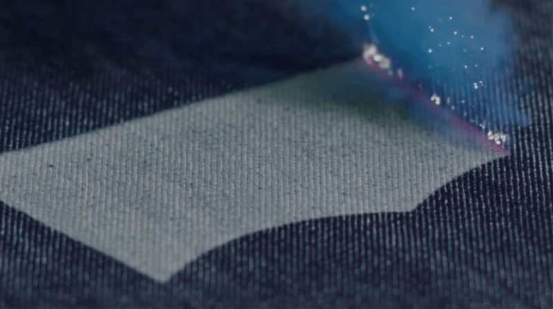 Future Finish–A Laser Powdered Technology By Levi’s | Denimsandjeans