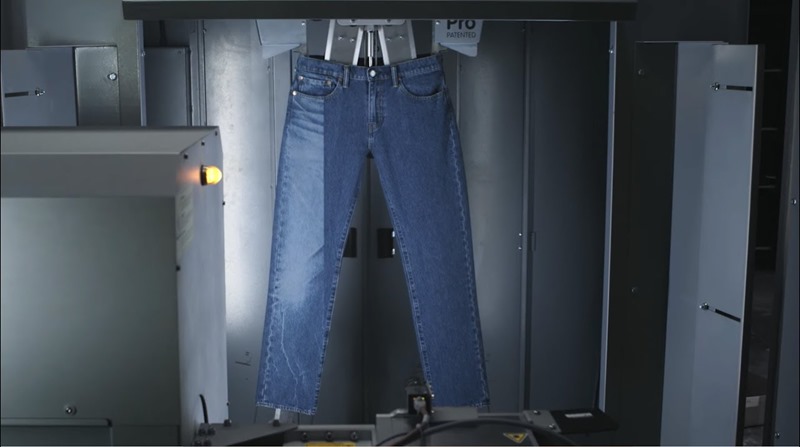 Future Finish–A Laser Powdered Technology By Levi’s | Denimsandjeans