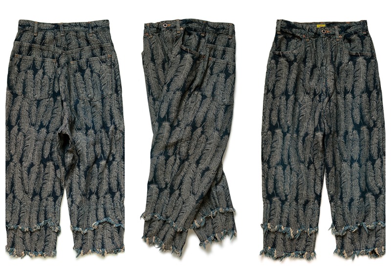 Looks From The Latest Collection Of Kapital–The Feather Denim 