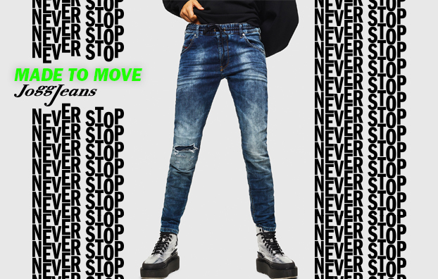 Made To Move - A Jogg Jeans Collection By Diesel - Denimandjeans