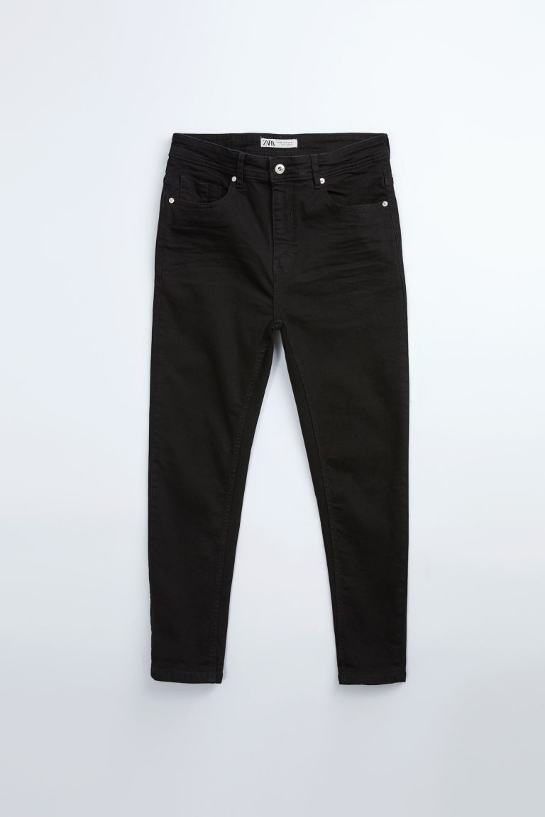 zara men's denim pants