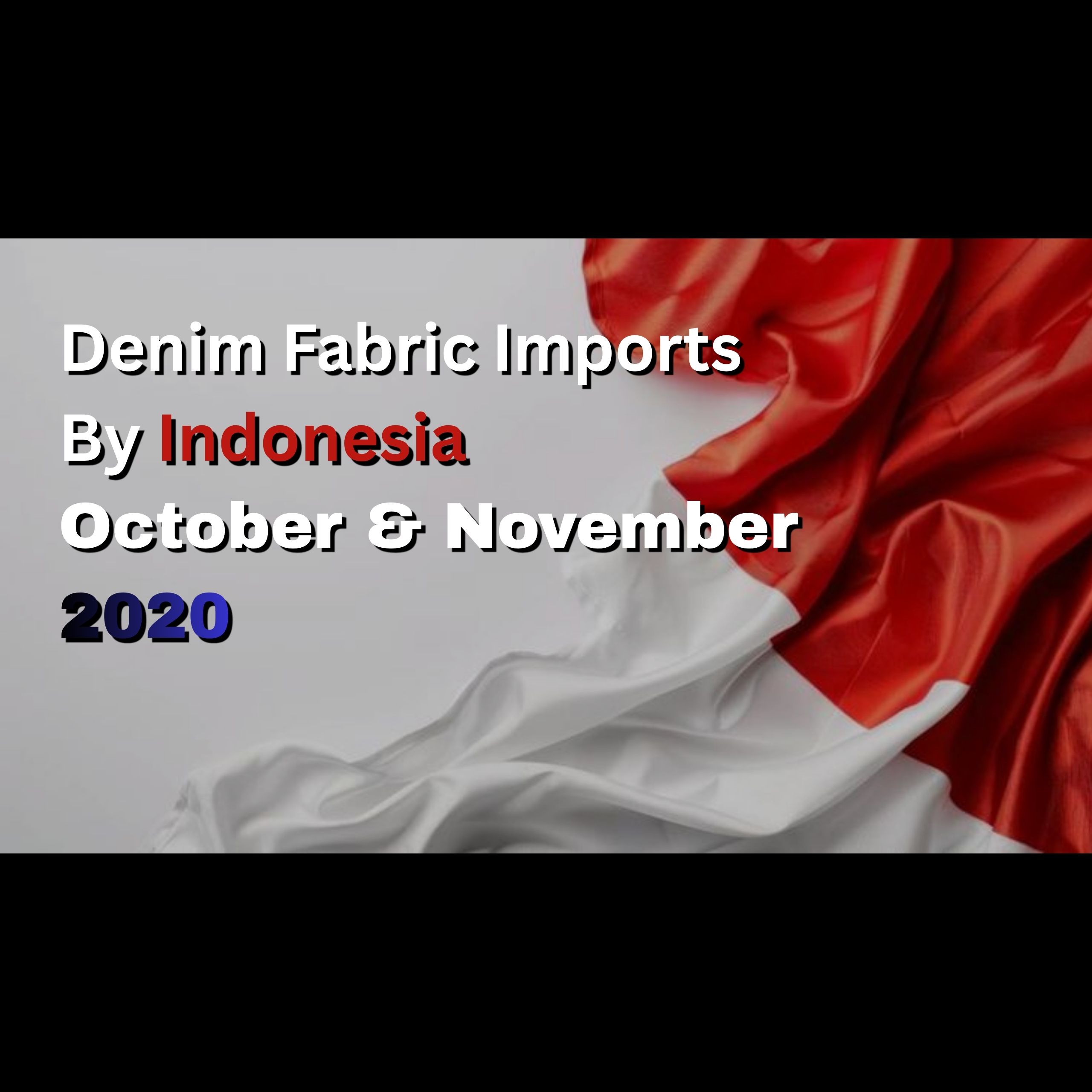 Denim Fabric Imports By Indonesia – October & November 2020