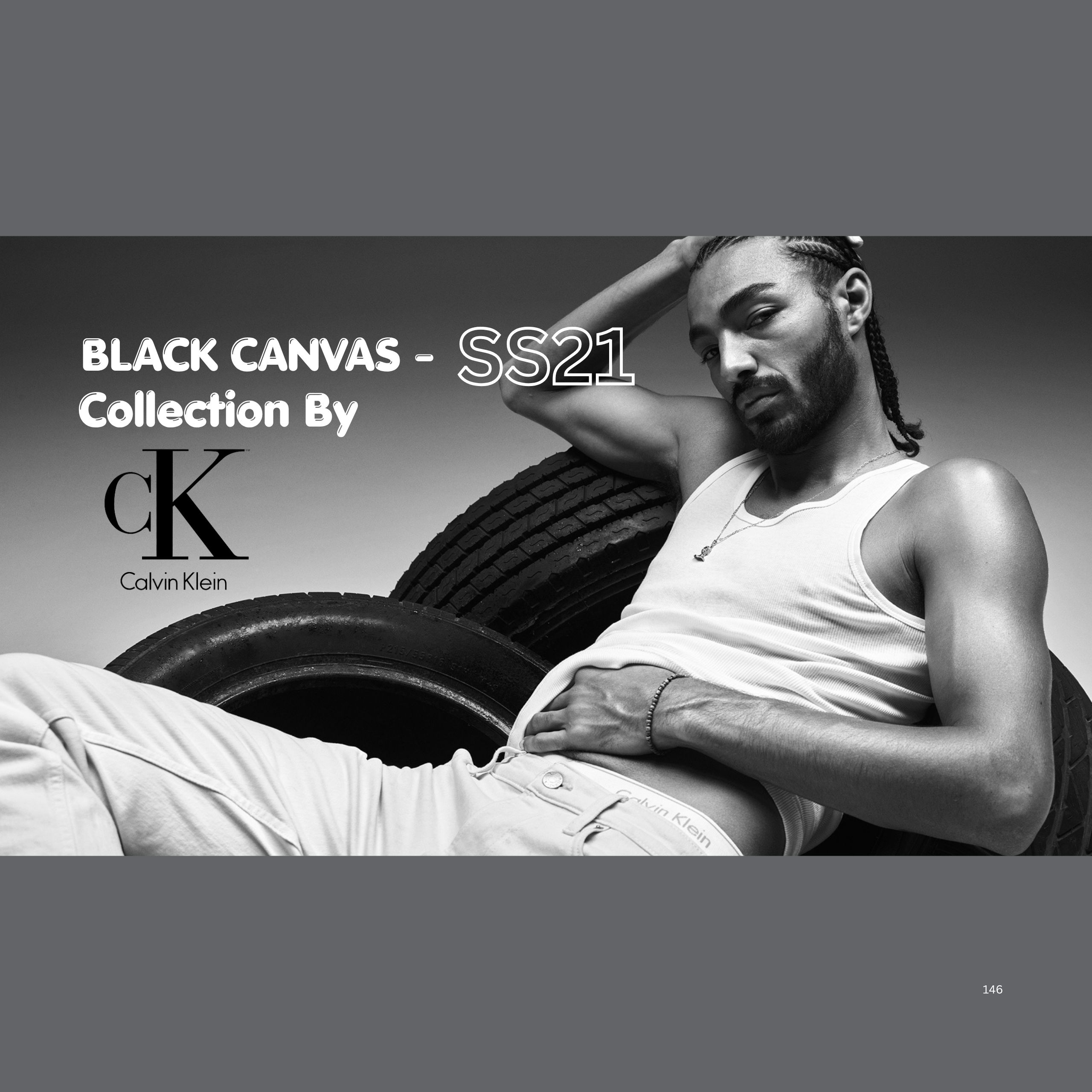 Black Canvas – SS21 Collection By Calvin Klein