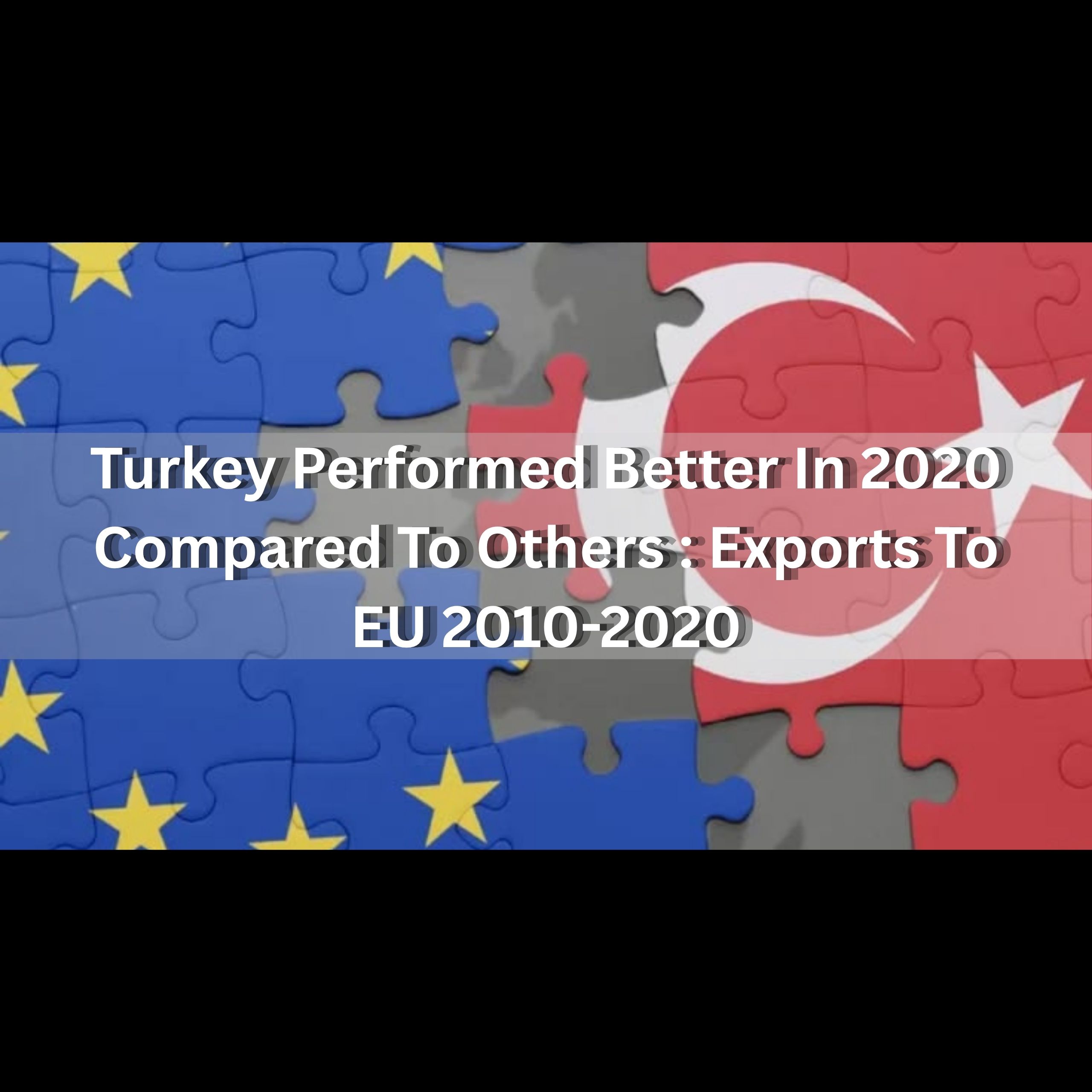Turkey Performed Better In 2020 Compared To Others : Exports To EU 2010-2020