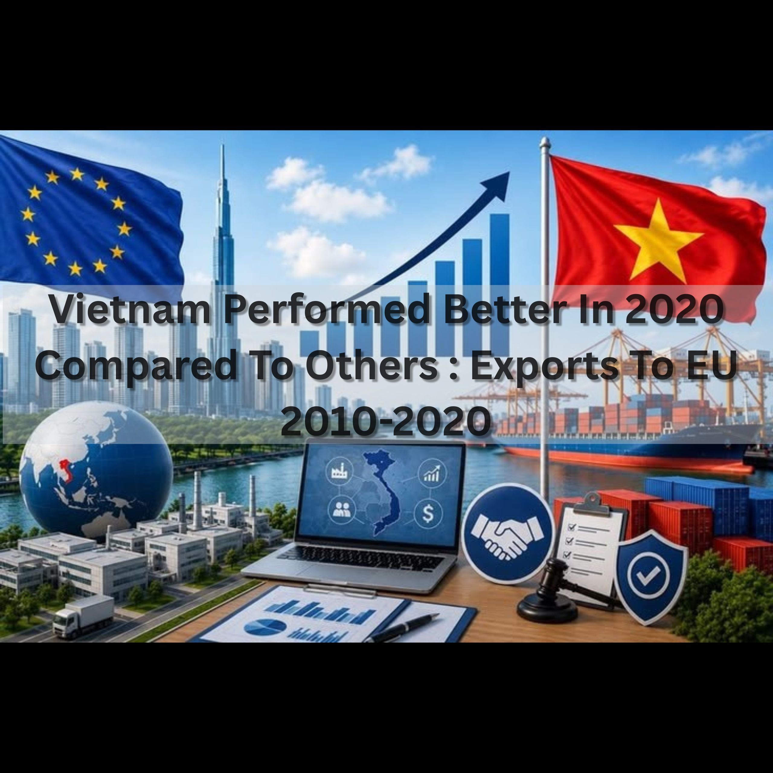 Vietnam Performed Better In 2020 Compared To Others : Exports To EU 2010-2020