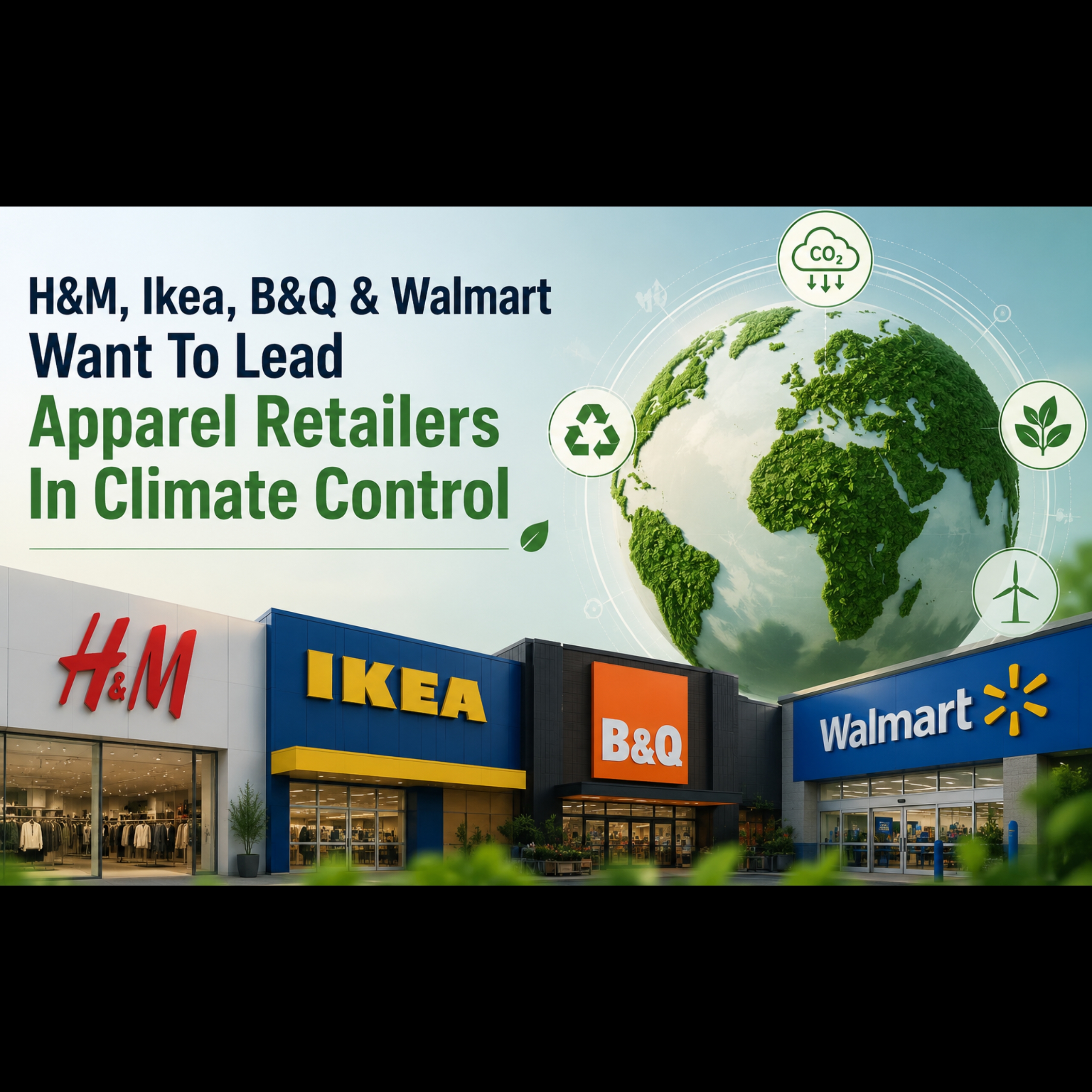 H&M, Ikea, B&Q & Walmart Want To Lead Apparel Retailers In Climate Control