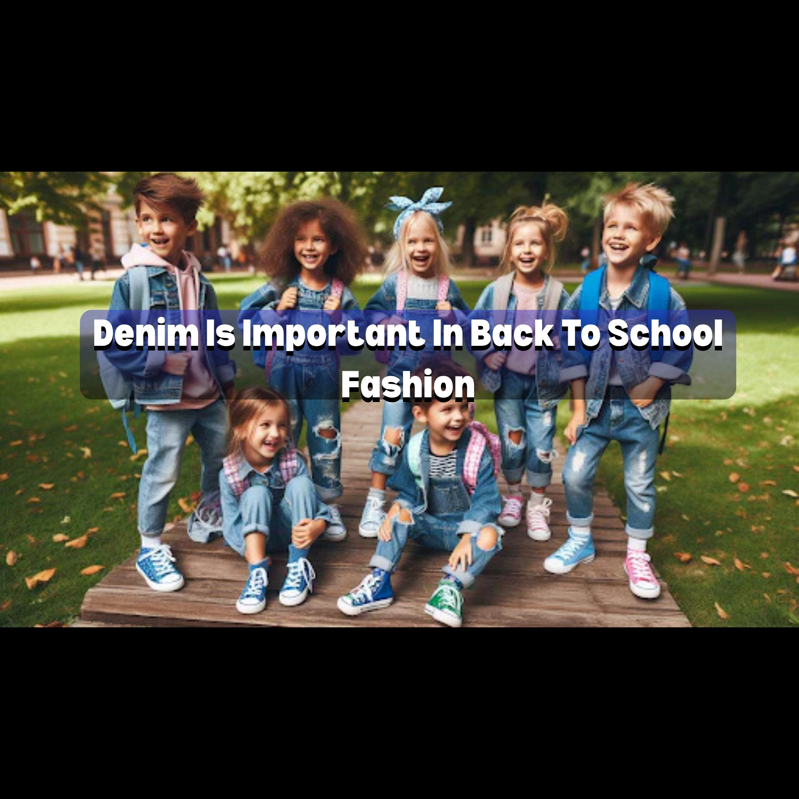 Denim Is Important In Back To School Fashion