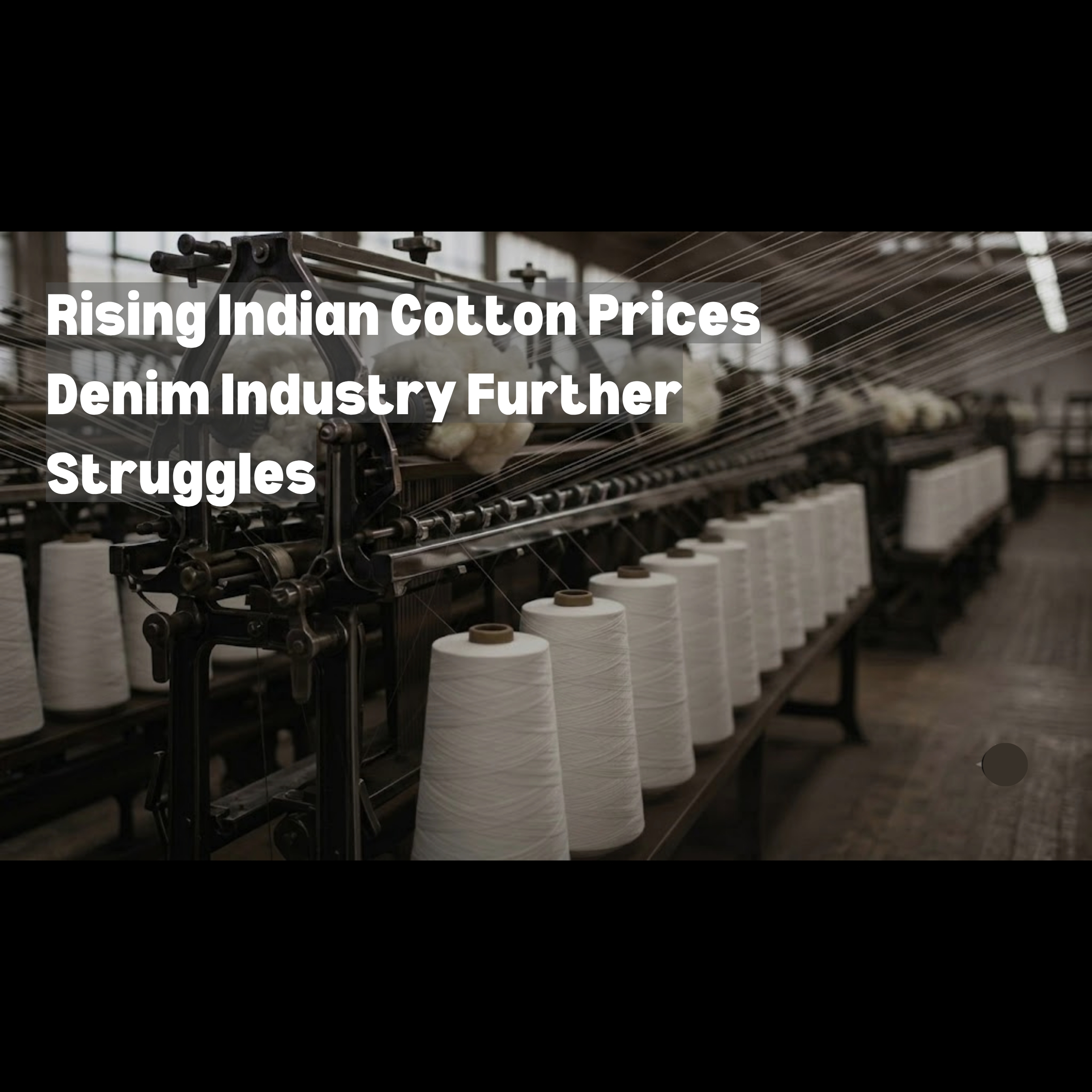 Rising Indian Cotton Prices: Denim Industry Further Struggles