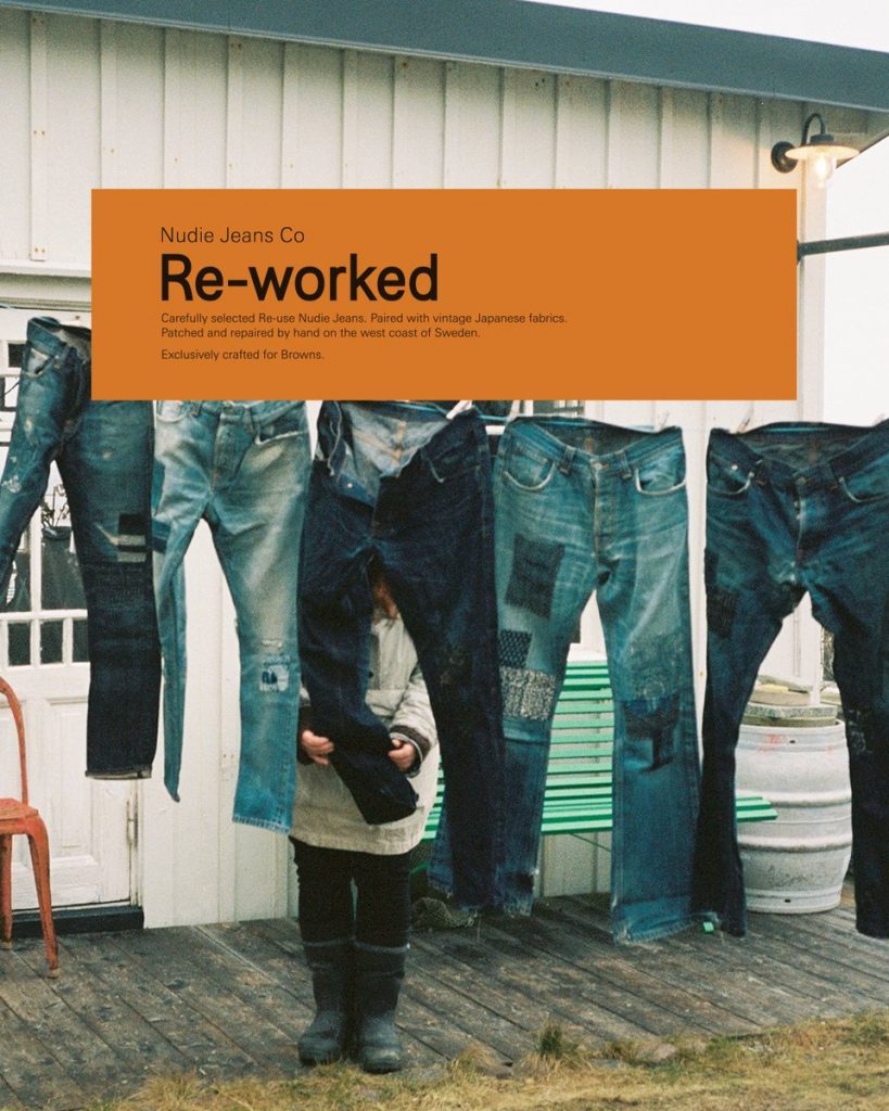 Nudie Jeans Jeans Re-Worked Capsule Collection By Maria Erixon Levin