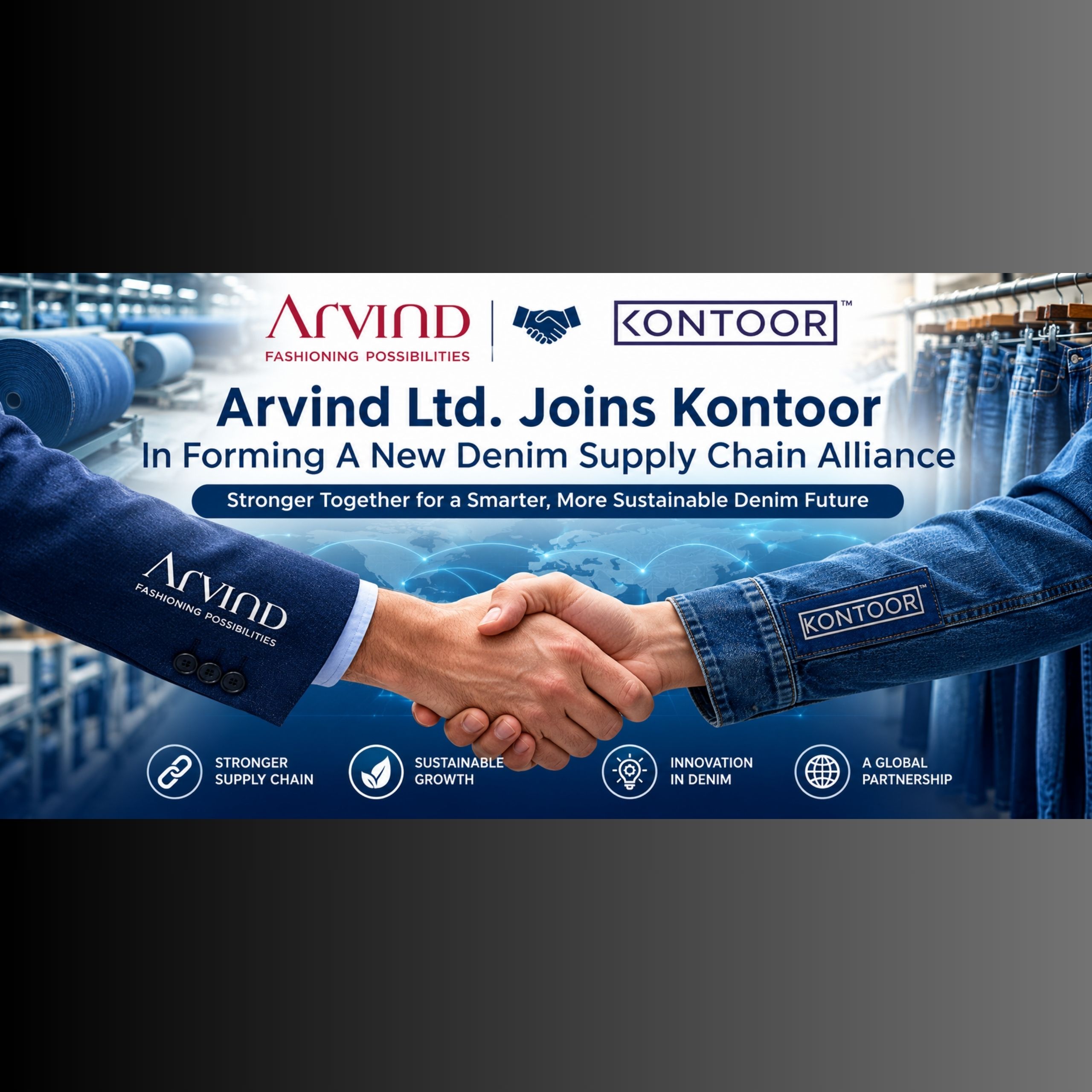 Arvind Ltd. Joins Kontoor In Forming A New Denim Supply Chain Alliance