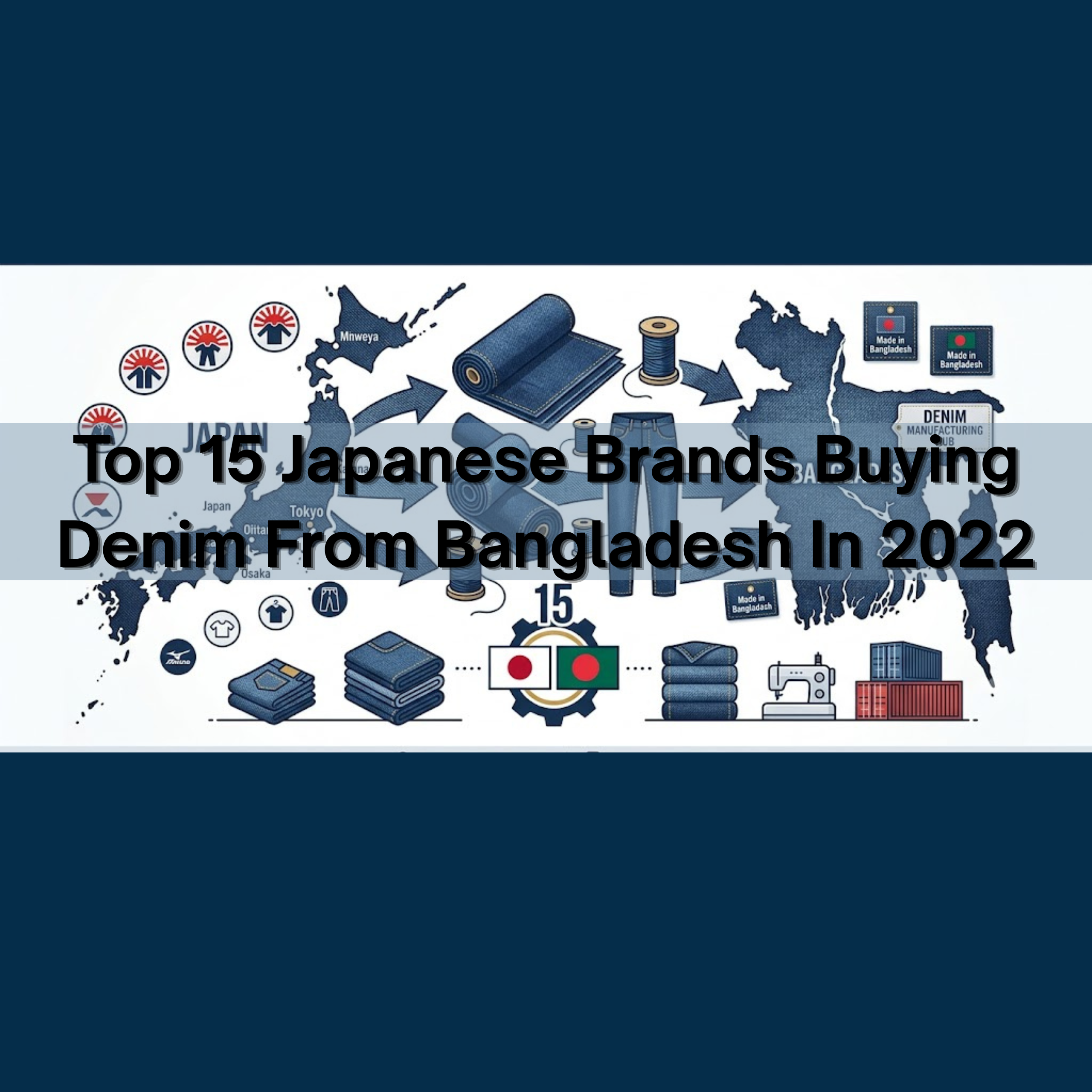 Top 15 Japanese Brands Buying Denim From Bangladesh In 2022
