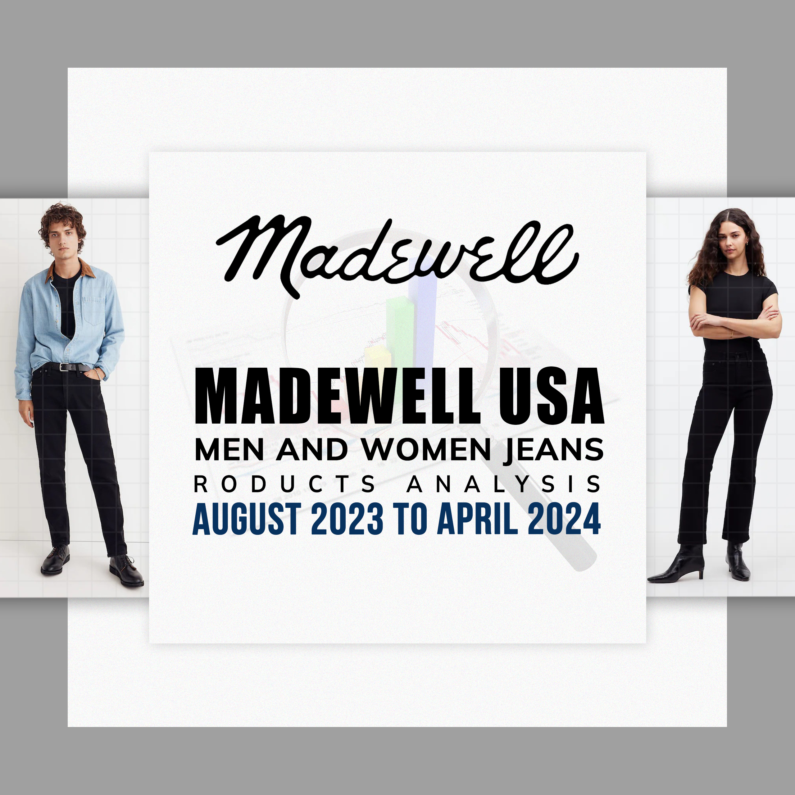 Madewell  USA – An Analysis Of Men And Women Jeans For 9 Months -Aug23 To Apr24