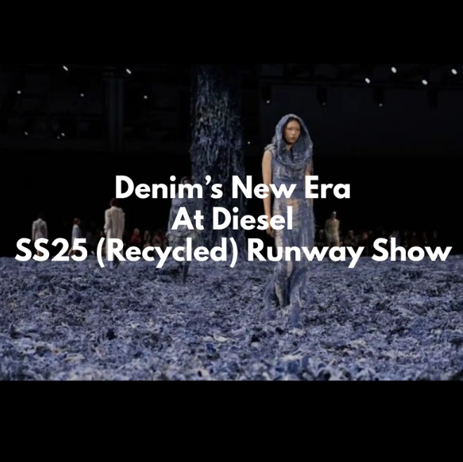 Denim’s New Era At Diesel SS25 (Recycled) Runway Show