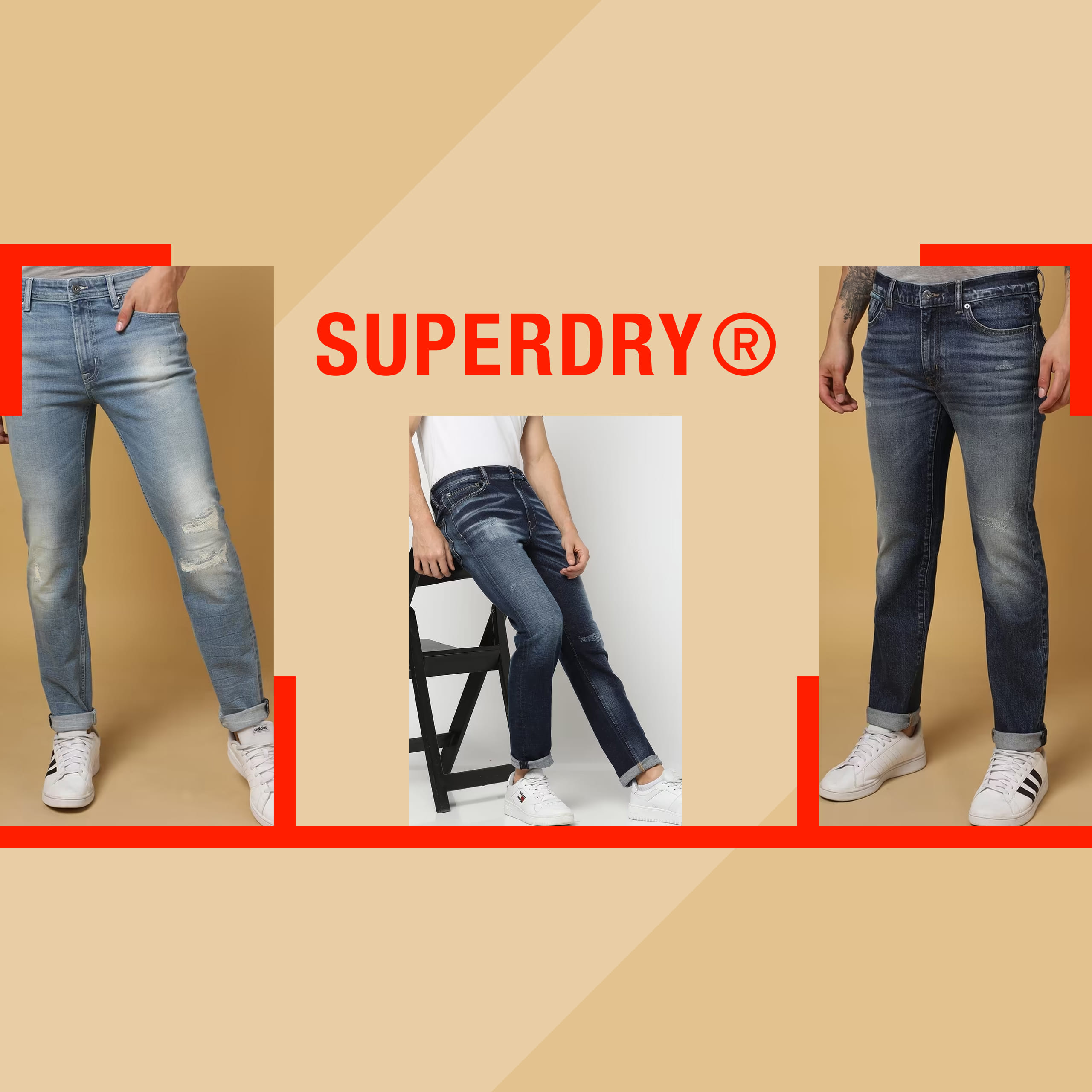 Superdry India – Men Jeans – Sept 2024 ( Free Report )