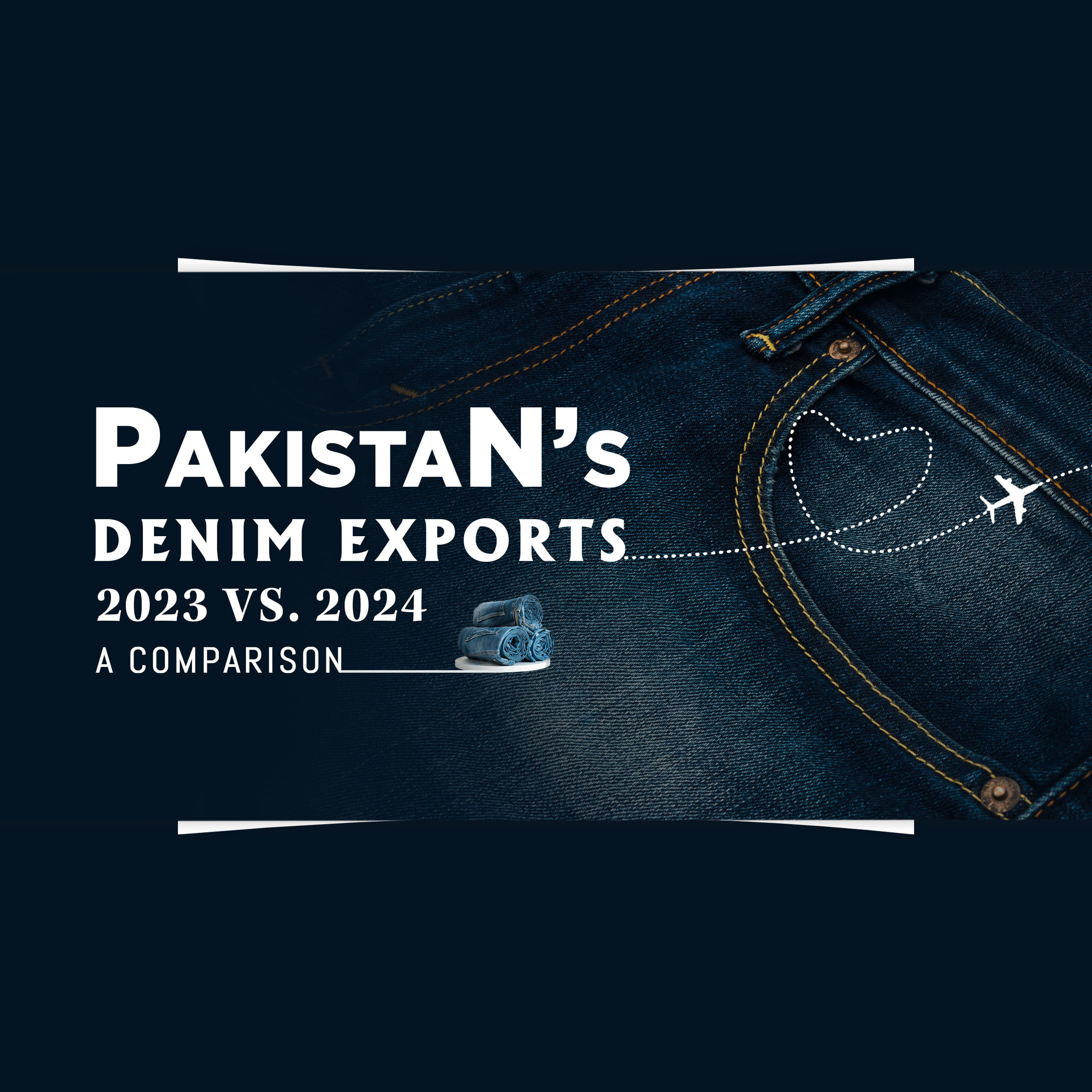 Pakistan’s Denim Export ( 2023 vs. 2024 ) | Comparison