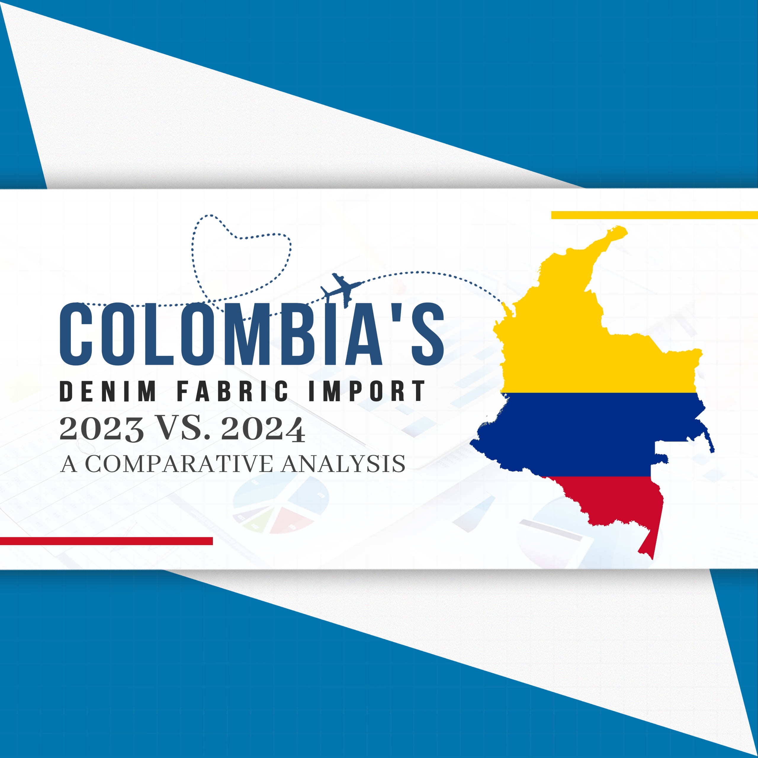 Colombia’s Denim Fabric Import 2023 vs 2024 – A Comparative Analysis